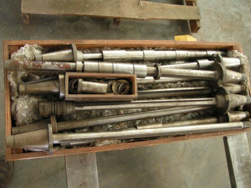 RR 415 Lucas 50 Taper Tooling and Boring Bars